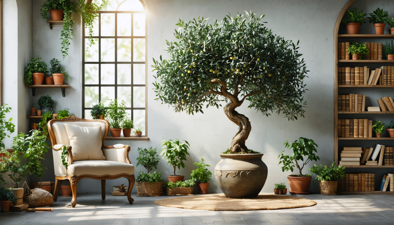 Un olivier dans mon intérieur